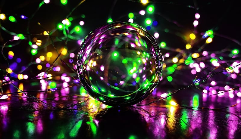 Crystal Table Setting