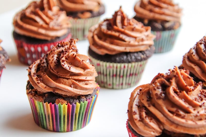 Dragon Scale Cupcakes
